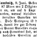 1880-06-09 Kl Einquartierung